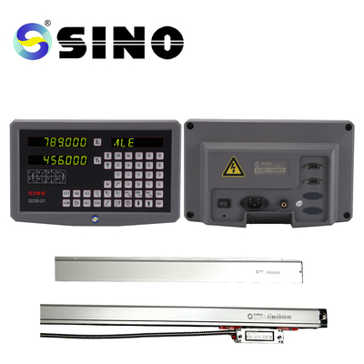 मिलिंग खराद SDS6-2V 2 एक्सिस सिनो डिजिटल रीडआउट सिस्टम DRO + KA300 एनकोडर लीनियर स्केल