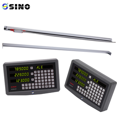 2/3 अक्ष डिजिटल रीडआउट रैखिक स्केल SINO SDS6-3V KA600-1300mm DRO डिस्प्ले 5um