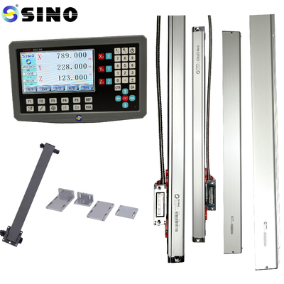 SINO 3 अक्ष DRO डिजिटल रीडआउट TTL इनपुट सिग्नल फ्रिलिंग मशीन टरथ के लिए