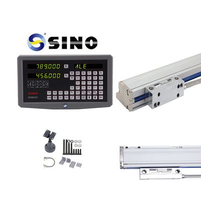 SDS6-2V SINO डिजिटल रीडआउट सिस्टम इन प्रेसिजन मशीनिंग ऑफ फ्रिलिंग मशीन स्लैप्स एंड एंगर्स