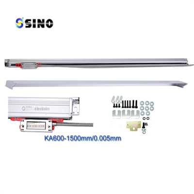 SINO रैखिक पैमाने का ग्लास सेंसर किट KA600-1900mm 3 अक्ष डिजिटल रीडिंग के साथ मिलिंग लेथ के लिए