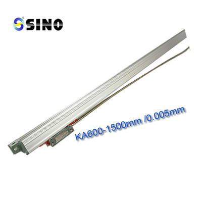 SINO रैखिक पैमाने का ग्लास सेंसर किट KA600-1900mm 3 अक्ष डिजिटल रीडिंग के साथ मिलिंग लेथ के लिए