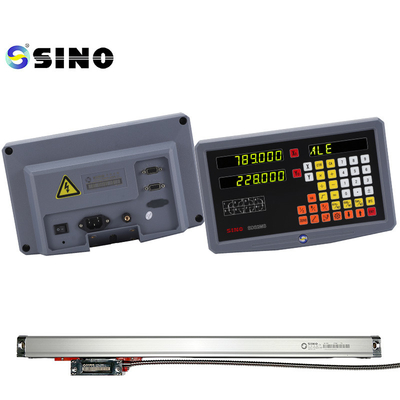SINO SDS2MS डिजिटल रीडआउट 2 अक्ष ऑप्टिकल विथ एंगल लाइनर एन्कोडर लंबाई 7-102 सेमी फ्रिलिंग मशीन के लिए