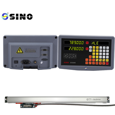 SINO Linear Magnetic Scale Dro Kit SDS2MS डिजिटल रीडआउट 2 एक्सिस फ्रिलिंग मशीनों के लिए