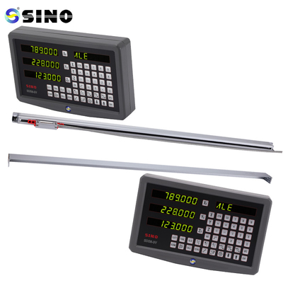 3 अक्ष डिजिटल रीडआउट DRO फ्रिलिंग लेथ मशीन के लिए रैखिक तराजू SINO KA600-1600mm