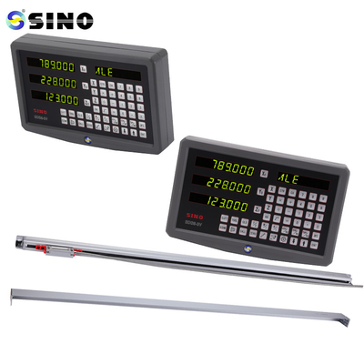 2/3 अक्ष डिजिटल रीडआउट रैखिक स्केल SINO SDS6-3V KA600-1300mm DRO डिस्प्ले 5um