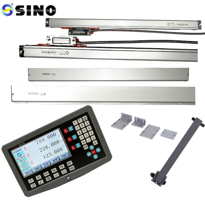 एलसीडी डीआरओ 3 अक्ष डिजिटल रीडआउट AC220V 110V 70-1020 मिमी रैखिक पैमाने एन्कोडर ग्रिडिंग शासक