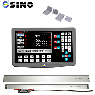SINO SDS6-3VA 3 अक्ष डिजिटल रीडआउट सिस्टम उच्च परिशुद्धता ऑप्टिकल डिजिटल रैखिक पैमाने
