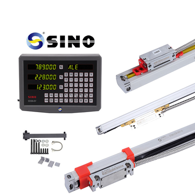 ग्लास स्केल शासक KA300 5um 3 अक्ष डिजिटल रीडआउट DRO SDS6-3V, 5 माइक्रोन रैखिक एन्कोडर