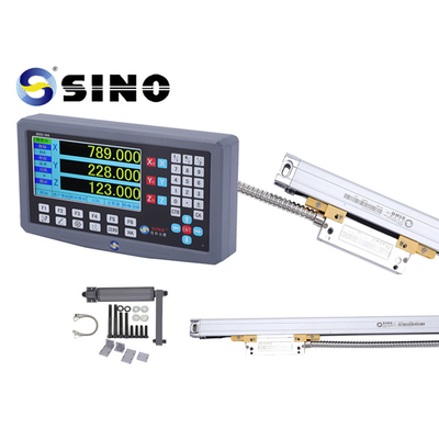 SINO 3 अक्ष डिजिटल रीडआउट SDS2-3VA 5 माइक्रोन रैखिक एन्कोडर के साथ माप