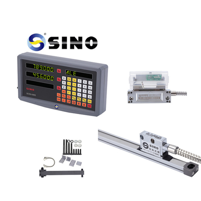 SINO SDS2-3MS डिजिटल रीडआउट ड्रॉ फ्राइंग लेथ मशीन प्रेसिजन लाइनर स्केल