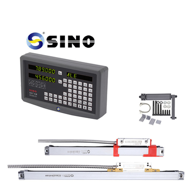 SDS6-2V मिलिंग लेथ 50-60Hz दो अक्ष SINO डिजिटल रीडआउट सिस्टम DRO