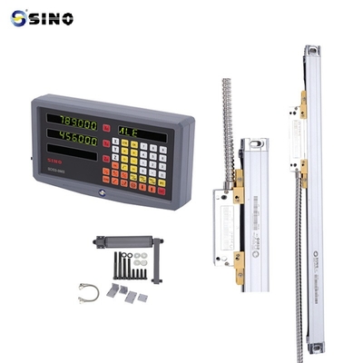 SINO डिजिटल रीडआउट सिस्टम SDS2-3MS डिजिटल डिस्प्ले रीडआउट DRO Lathe Milling Machine के लिए तीन अक्ष रैखिक एन्कोडर के साथ