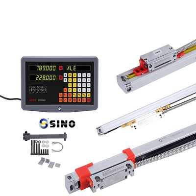 IP64 SDS2MS SINO डिजिटल रीडआउट सिस्टम DRO KA300 ग्लास लाइनर स्केल एन्कोडर