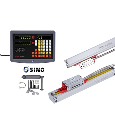 SINO Linear Magnetic Scale Dro Kit SDS2MS डिजिटल रीडआउट 2 एक्सिस फ्रिलिंग मशीनों के लिए