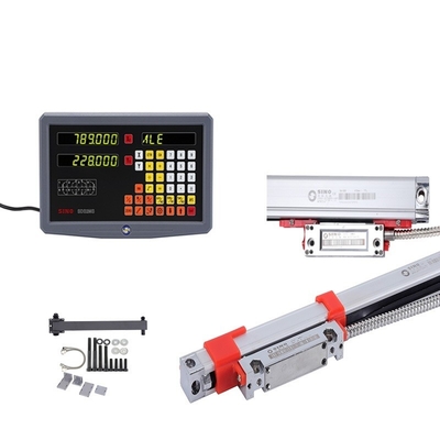 SINO 2 अक्ष डिजिटल डिस्प्ले रीडआउट मशीन SDS2MS रैखिक एन्कोडर AC 100-240V के साथ SINO डिजिटल रीडआउट सिस्टम SDS2MS बहुआयामी
