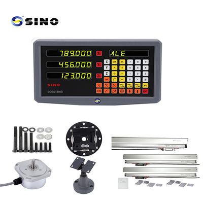 SINO SDS2-3MS डिजिटल रीडआउट सिस्टम फॉर टारथ एंड फ्रिलिंग मशीन्स विथ थ्री-एक्सिस न्यूमेरिकल डिस्प्ले