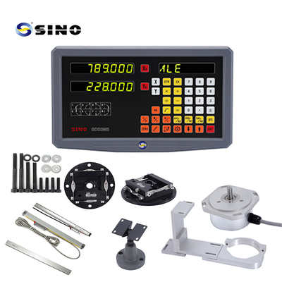 SINO SDS2MS 2-अक्ष डिजिटल रीडआउट (DRO) प्रणाली RoHS के साथ lathes के लिए, बहुआयामी माप प्रणाली