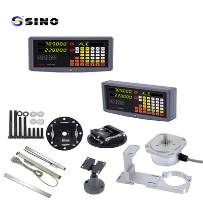 SINO SDS2MS 2-अक्ष डिजिटल रीडआउट (DRO) प्रणाली RoHS के साथ lathes के लिए, बहुआयामी माप प्रणाली