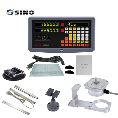 SINO SDS2MS 2-अक्ष डिजिटल रीडआउट (DRO) प्रणाली RoHS के साथ lathes के लिए, बहुआयामी माप प्रणाली