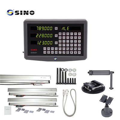 3 अक्ष SINO SDS6-3VE बहुउद्देश्यीय एलईडी डीआरओ, ईआईए-422-ए सिग्नल डिजिटल रीडआउट किट के साथ