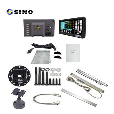 SINO SDS5-4VA डिजिटल डिस्प्ले रीडआउट मीटर के साथ 4 अक्ष एलसीडी स्क्रीन सामान्य रीडआउट के लिए Lathe मिलिंग