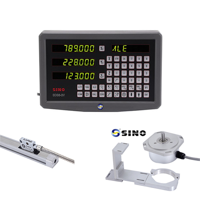 SINO 3 अक्ष SDS6-3VF डिजिटल रीडआउट मल्टीफंक्शनल DRO किट टीटीएल सिग्नल RS232-C आउटपुट फॉर लेथ