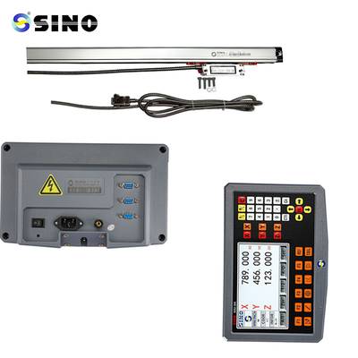 उच्च रिज़ॉल्यूशन फ्रिलिंग मशीन 3-अक्ष डिजिटल रीडिंग SINO Lathe DRO रीडिंग TTL इनपुट के साथ