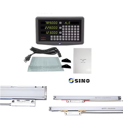 3 एक्सिस डीआरओ किट SINO SDS6-3V डिजिटल रीडआउट सिस्टम के साथ रैखिक पैमाने पर टीटीएल सिग्नल आउटपुट के लिए लेथ मशीन