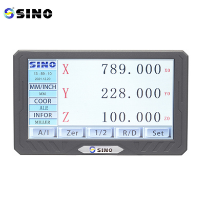 ग्लास लाइनर स्केल एन्कोडर SINO SDS200S डिजिटल रीडआउट सिस्टम DRO 3 एक्सिस KA300