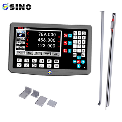 SINO 3 Axis Dro डिजिटल रीडआउट धातु के मामले का पूरा सेट के लिए मोल्डिंग मशीन KA-300 रैखिक ग्लास पैमाने