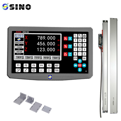 लेथ्स रैखिक ग्लास स्केल एन्कोडिंग शासक SINO SDS6-3VA 3 अक्ष DRO डिजिटल रीडआउट डिस्प्ले