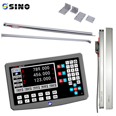 लेथ्स रैखिक ग्लास स्केल एन्कोडिंग शासक SINO SDS6-3VA 3 अक्ष DRO डिजिटल रीडआउट डिस्प्ले