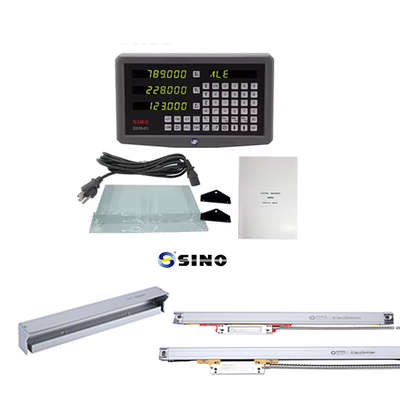 SINO DRO SDS6-3V 3 अक्ष डिजिटल रीडआउट सिस्टम 0.005 मिमी रिज़ॉल्यूशन के साथ टीटीएल इनपुट रैखिक एन्कोडर शासक