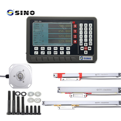 SINO SDS5-4VA चुंबकीय रैखिक एन्कोडर स्केल के साथ डिजिटल रीडआउट DRO