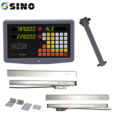 SINO SDS-2MS 2 अक्ष डिजिटल रीडआउट DRO फ्रिलिंग बोरिंग मशीनों के लिए
