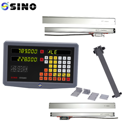 SINO 2 अक्ष डिजिटल डिस्प्ले रीडआउट मशीन SDS2MS रैखिक एन्कोडर AC 100-240V के साथ SINO डिजिटल रीडआउट सिस्टम SDS2MS बहुआयामी