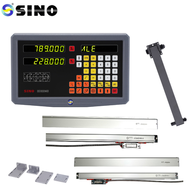 3-अक्ष डिजिटल रीडआउट सिस्टम DRO SINO SDS2-3MS Lathe फ्रिलिंग मशीन के लिए ग्लास रैखिक शासक