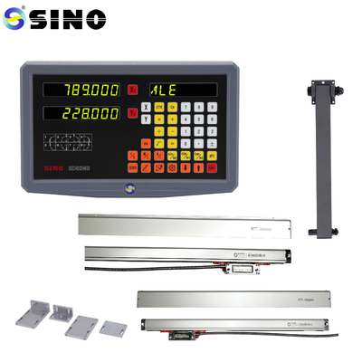 SINO रैखिक स्केल RS422 सिग्नल 2 अक्ष डिजिटल रीडआउट Dro SDS2MS लथ मशीन के लिए