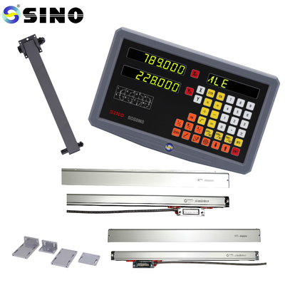 डीआरओ मिनी साइज 100V-240V मल्टी फंक्शन SINO दो अक्ष लथ मशीन