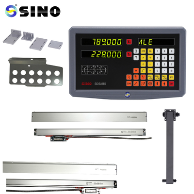 IP64 SDS2MS SINO डिजिटल रीडआउट सिस्टम DRO KA300 ग्लास लाइनर स्केल एन्कोडर