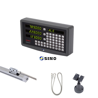 SINO SDS6-3V डिजिटल रीडआउट सिस्टम 3 एक्सिस DRO रैखिक एन्कोडर शासक स्केल के साथ