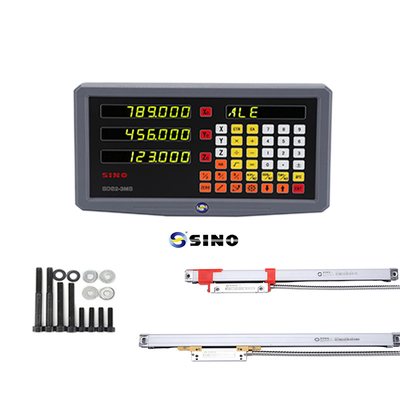 SDS2-3MS DRO SINO डिजिटल रीडआउट डिस्प्ले के साथ 3-समन्वयित संख्यात्मक डिस्प्ले के लिए लात मिलिंग बोरिंग मशीन