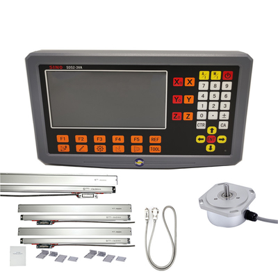 SINO SDS2-3VA डिजिटल रीडआउट बहुभाषी डिजिटल रीडआउट सिस्टम 100V-240V DRO 3 अक्ष किट के साथ