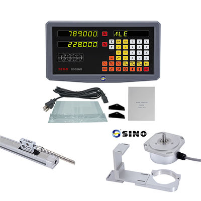 सिनो 2-अक्षीय ऑप्टिकल डिस्प्ले रीडआउट रैखिक एनकोडर के साथ, लंबाई 70-1020 मिमी, मिलिंग मशीन खराद बोरिंग मशीन के लिए