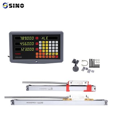TTL Signal Digital Readout SINO SDS2-3MS 3-Axis Dro with Glass Linear Encoder Scale Set for Milling  Machine