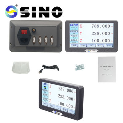 अच्छा दाम LCD फुल टच स्क्रीन मिलिंग मशीन DRO 0.005mm रेसोल्यूशन प्रैक्टिकल टू एक्सिस मेटल ऑनलाइन