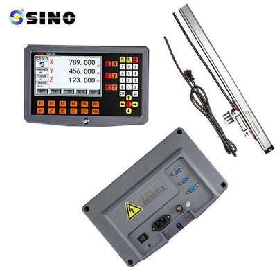 अच्छा दाम मल्टीफंक्शनल लाइनर स्केल डीआरओ सिस्टम 1μm रिज़ॉल्यूशन एलसीडी और 2 अक्ष डीआरओ के साथ ऑनलाइन