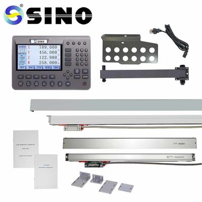 अच्छा दाम दो अक्ष धातु एलसीडी मिलिंग मशीन डीआरओ 0.005 मिमी संकल्प व्यावहारिक ऑनलाइन