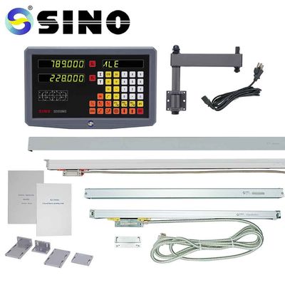 अच्छा दाम एलईडी डिस्प्ले लार्ज साइज लेथ मशीन डीआरओ मेजरिंग सिस्टम टू एक्सिस ऑनलाइन